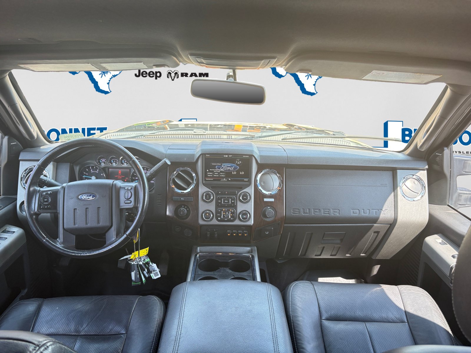 Used 2015 Ford F250 Lariat w/ Chrome Package AWD/4WD image 12