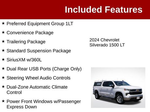 Used 2024 Chevrolet Silverado 1500 LT AWD/4WD image 3