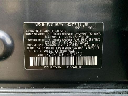 Used 2011 Subaru Forester 2.5X Premium w/ All-Weather Pkg AWD/4WD image 30