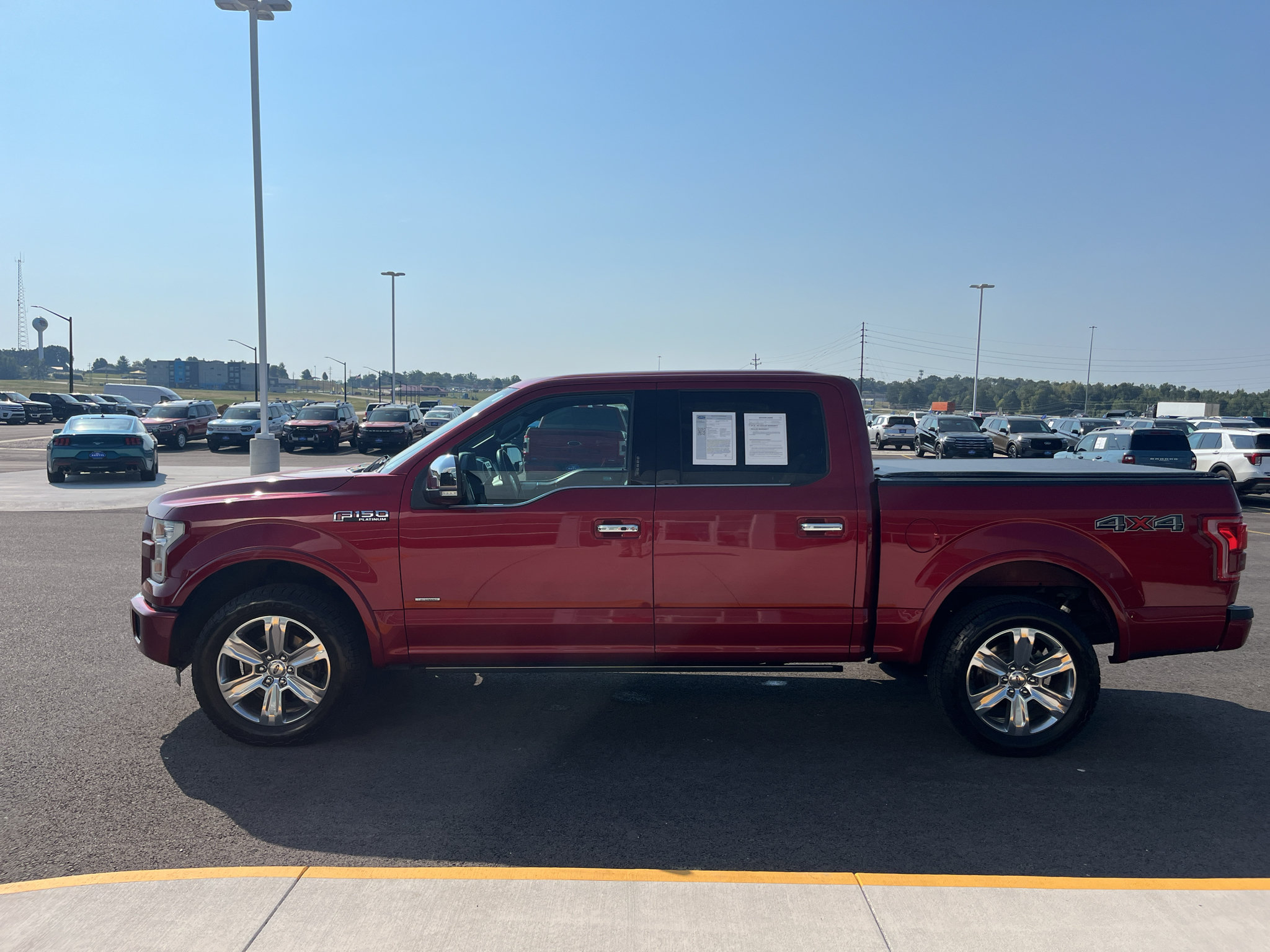 Used 2015 Ford F150 Platinum w/ Technology Package AWD/4WD image 8