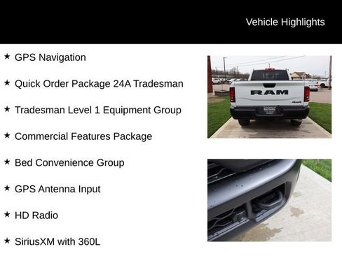New 2026 RAM 3500 Tradesman AWD/4WD image 3
