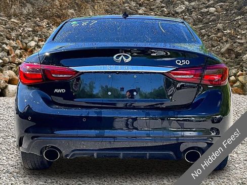Used 2021 INFINITI Q50 Luxe w/ Cargo Package AWD/4WD image 4