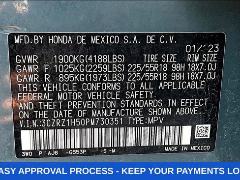 Used 2023 Honda HR-V Sport image 22