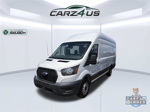 Used 2023 Ford Transit 250 148 High Roof Extended AWD w/ Load Area Protection Package image 1