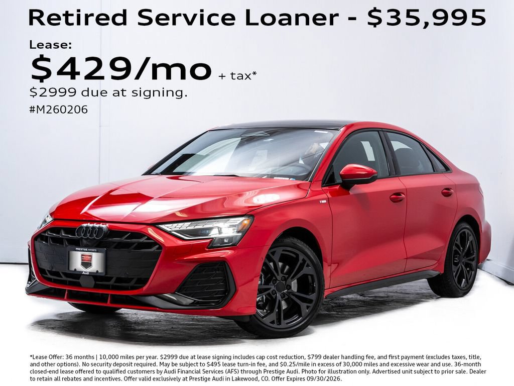 Used 2026 Audi A3 2.0T Premium Plus w/ Premium Plus Package AWD/4WD image 1