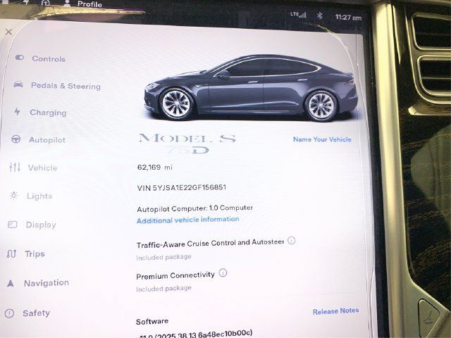 Used 2016 Tesla Model S 75D AWD/4WD image 22