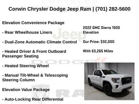 Used 2022 GMC Sierra 1500 Elevation image 25