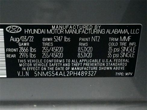 Used 2023 Hyundai Santa Fe Calligraphy image 36