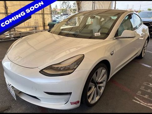 Used 2018 Tesla Model 3 Long Range AWD/4WD image 1