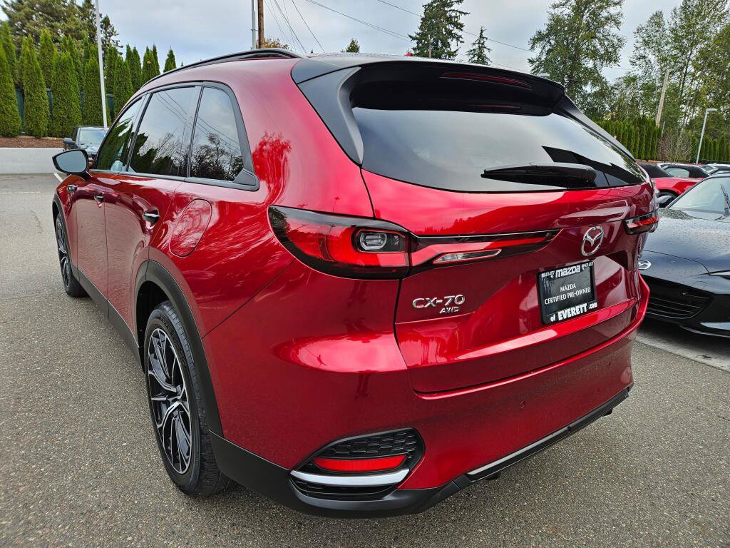 Certified 2025 MAZDA CX-70 Plug-In Hybrid w/ Premium Pkg AWD/4WD image 3