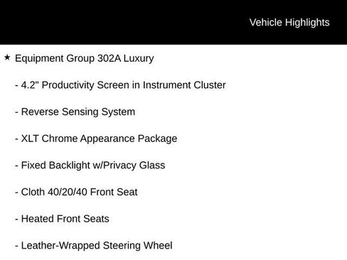 Used 2018 Ford F150 XLT w/ Equipment Group 302A Luxury image 12