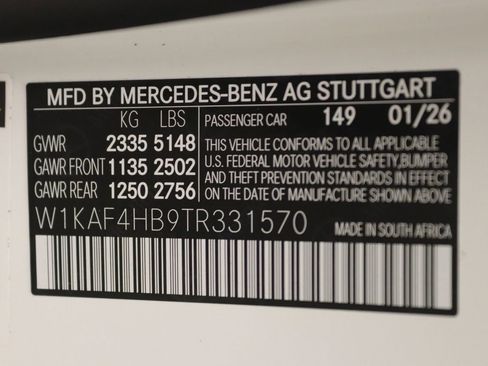 New 2026 Mercedes-Benz C 300 4MATIC Sedan image 12