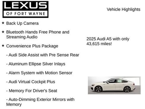 Used 2025 Audi A5 2.0T Premium Plus AWD/4WD image 7