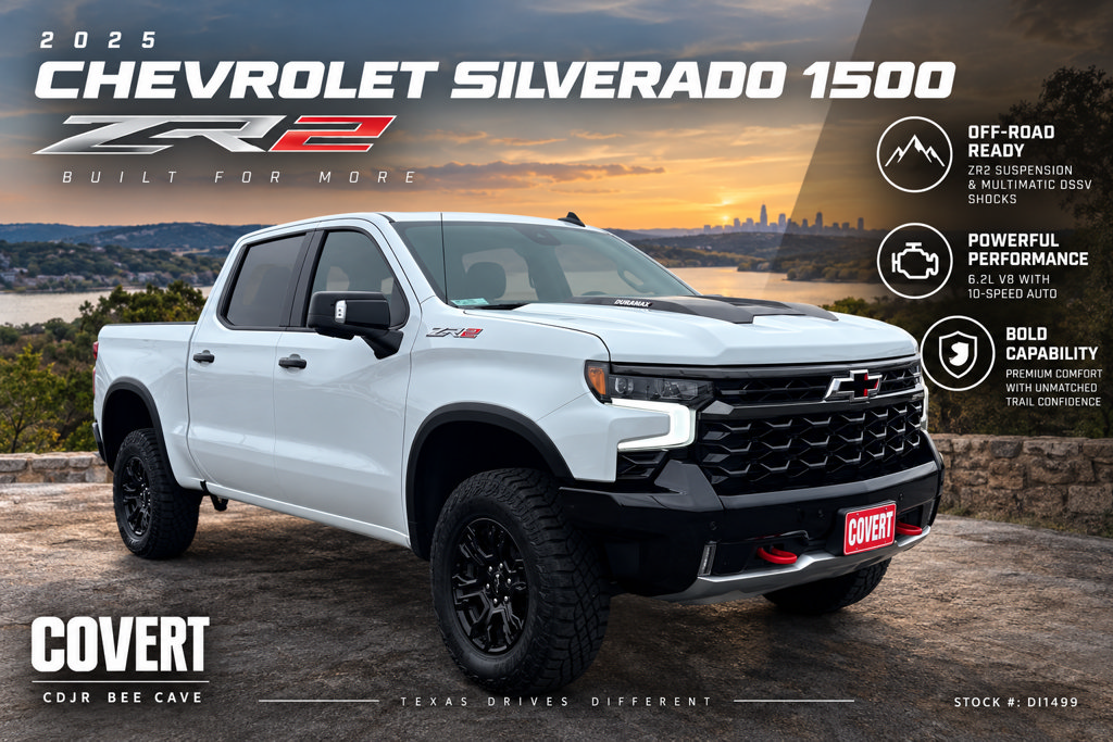 Used 2025 Chevrolet Silverado 1500 ZR2 w/ Technology Package AWD/4WD image 2
