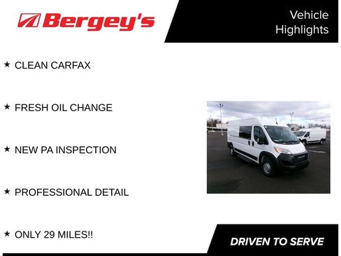 Used 2025 RAM ProMaster 2500 w/ Crew Van Package image 5
