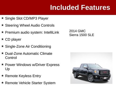 Used 2014 GMC Sierra 1500 SLE w/ All-Terrain Package AWD/4WD image 4