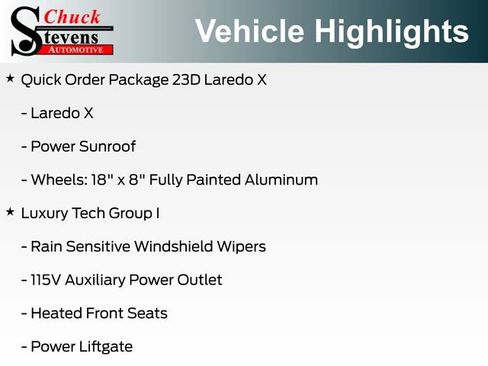 New 2025 Jeep Grand Cherokee Laredo X w/ Luxury Tech Group I image 9