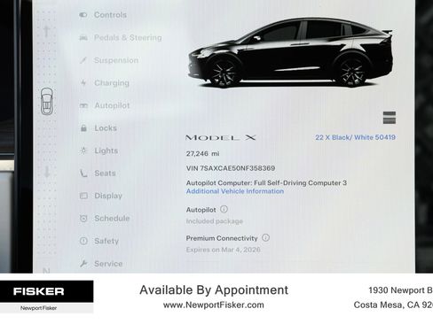 Used 2022 Tesla Model X image 23