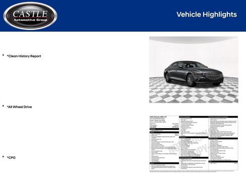 Used 2025 Genesis G80 2.5T image 4