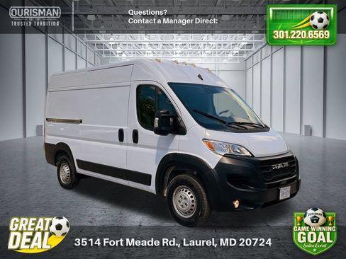 Used 2024 RAM ProMaster 2500 w/ Convenience Group FWD image 1