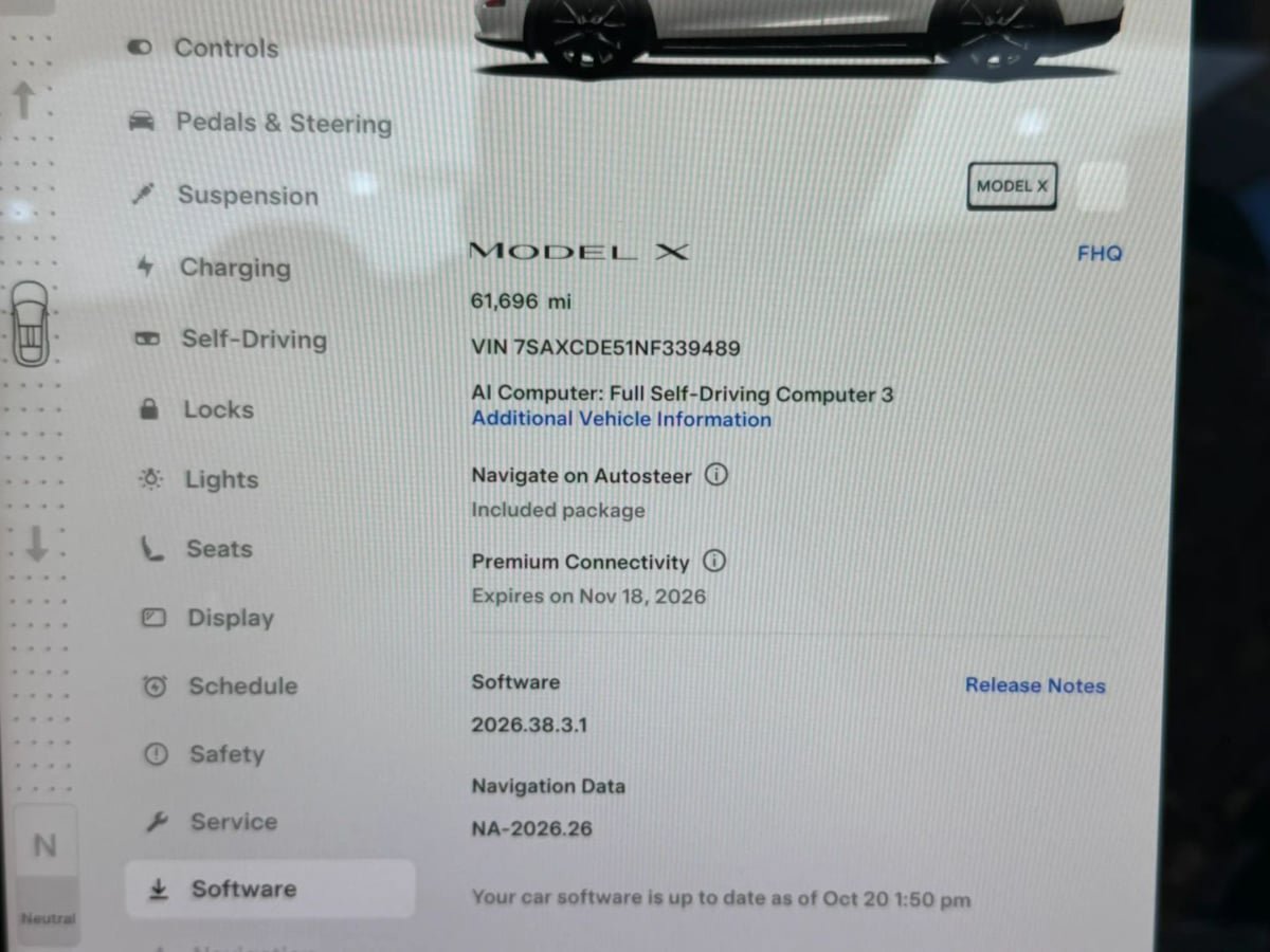 Used 2022 Tesla Model X AWD/4WD image 4