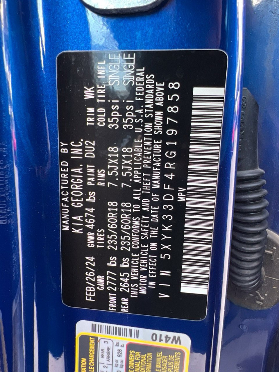 Used 2024 Kia Sportage EX FWD image 27
