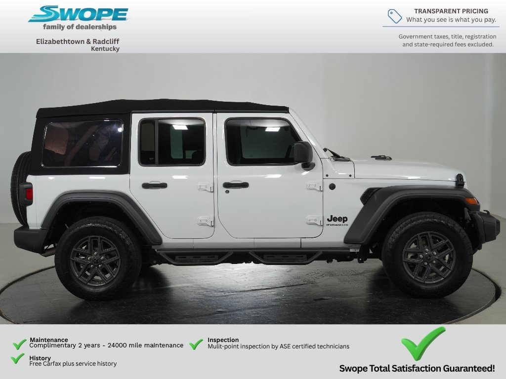 Used 2024 Jeep Wrangler Unlimited Sport AWD/4WD image 2