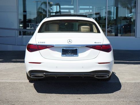 New 2025 Mercedes-Benz S 580 4MATIC Sedan image 7