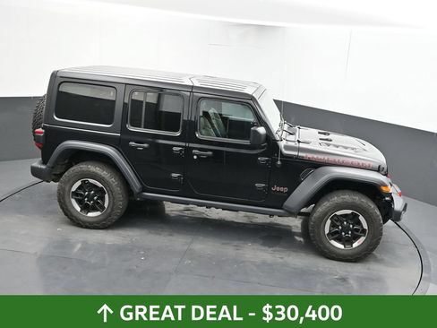 Used 2021 Jeep Wrangler Unlimited Rubicon w/ LED Lighting Group AWD/4WD image 38