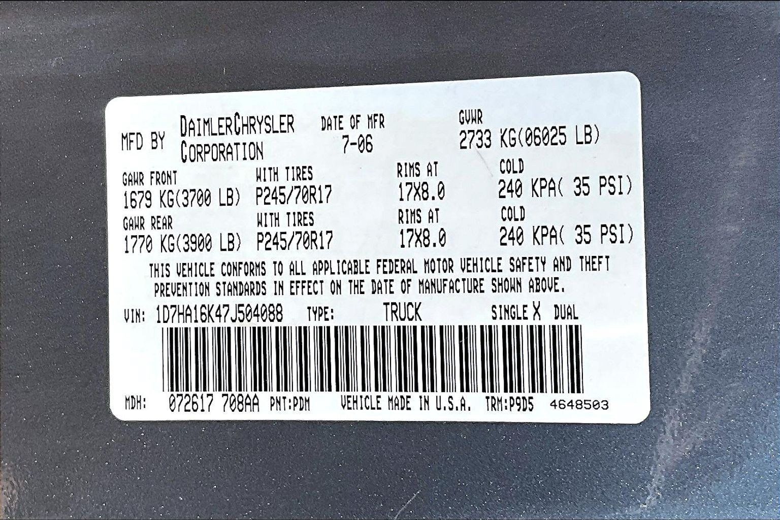 Used 2007 Dodge Ram 1500 Truck ST w/ SXT Group RWD image 29