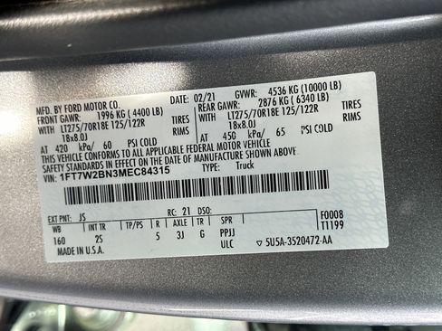 Used 2021 Ford F250 XLT w/ XLT Premium Package image 28