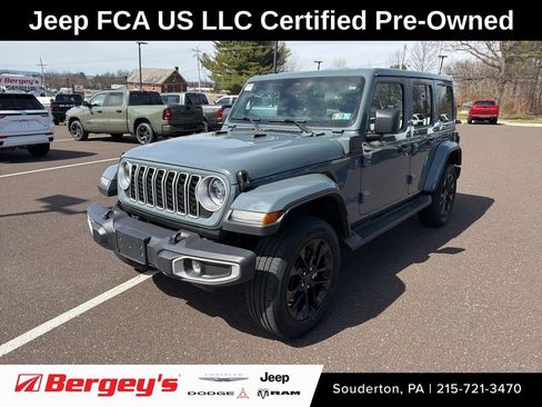 Certified 2025 Jeep Wrangler Unlimited Sahara image 1