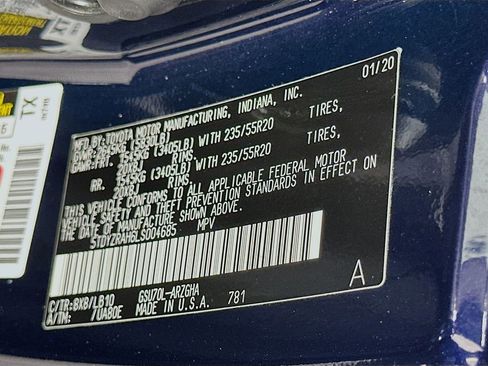 Used 2020 Toyota Highlander Limited image 33