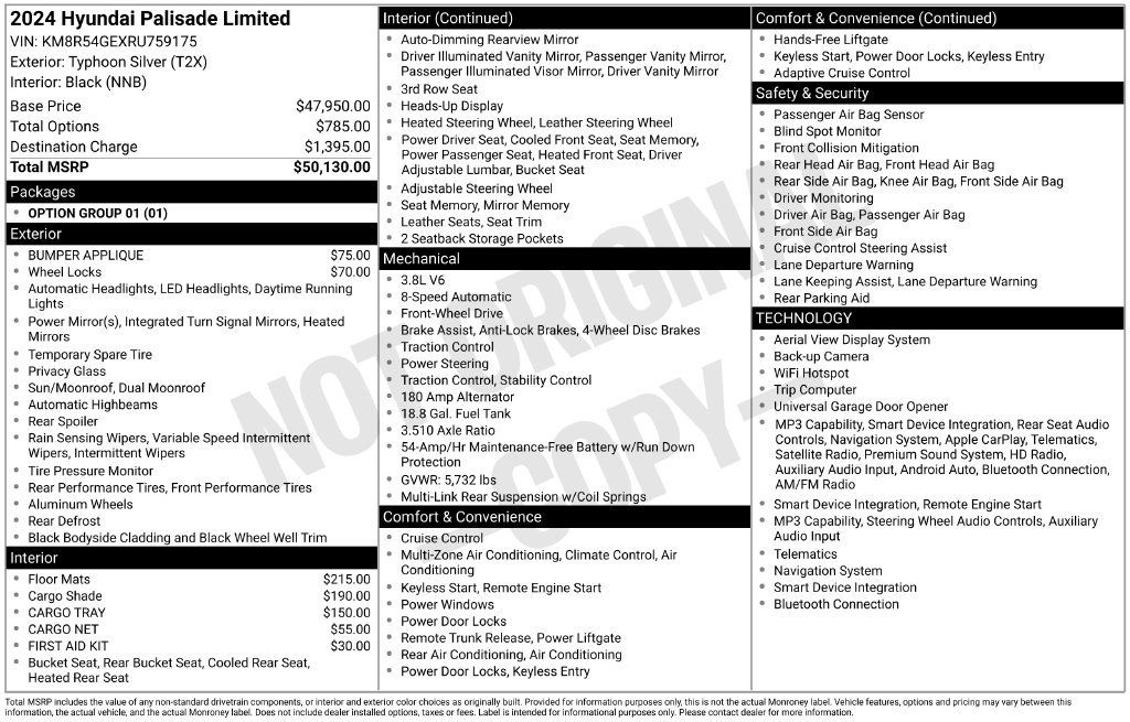 Used 2024 Hyundai Palisade Limited FWD image 5