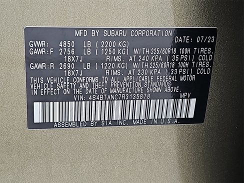 Certified 2024 Subaru Outback Limited image 39