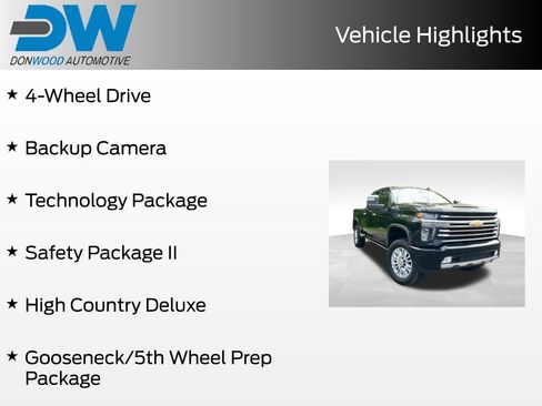 Used 2023 Chevrolet Silverado 2500 High Country w/ Z71 Off-Road Package AWD/4WD image 4