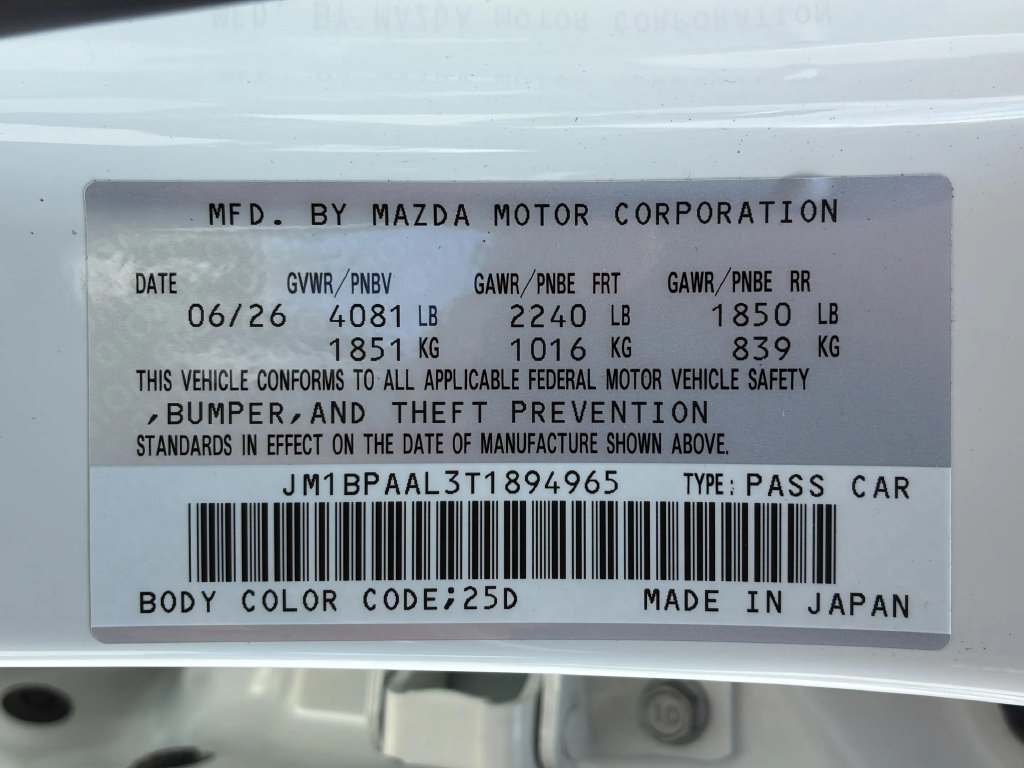New 2026 MAZDA MAZDA3 s FWD image 38