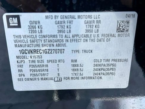 Used 2016 Chevrolet Silverado 1500 LT w/ All Star Edition image 26