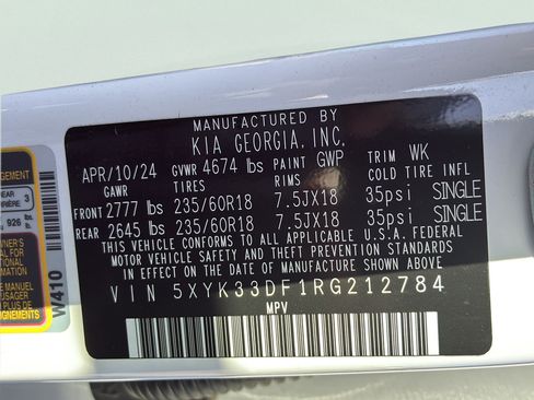 Used 2024 Kia Sportage EX FWD image 39