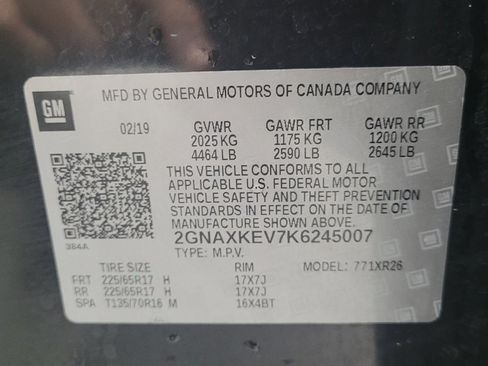 Used 2019 Chevrolet Equinox LT FWD image 33