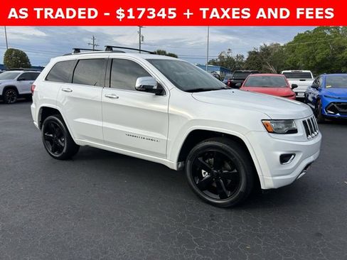 Used 2015 Jeep Grand Cherokee Overland w/ Advanced Technology Group image 1