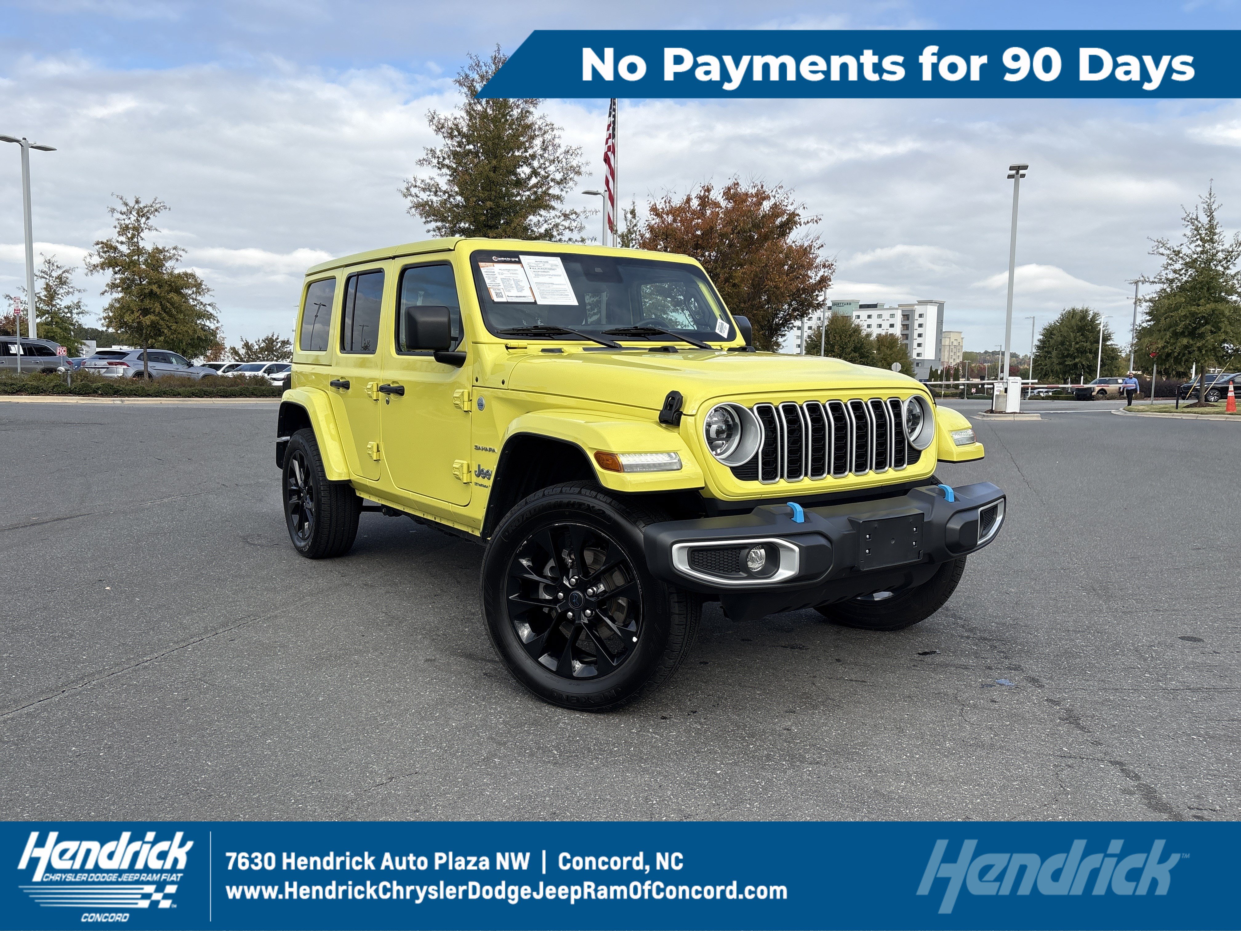 Used 2024 Jeep Wrangler Unlimited Sahara AWD/4WD image 1