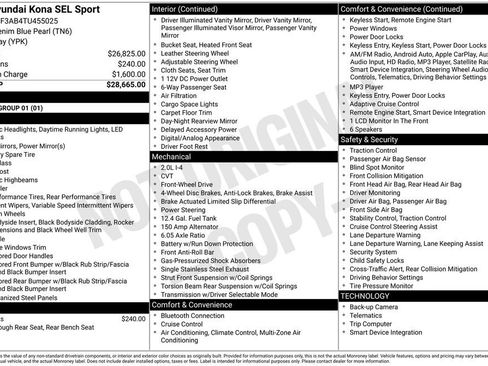 New 2026 Hyundai Kona SEL Sport FWD image 4