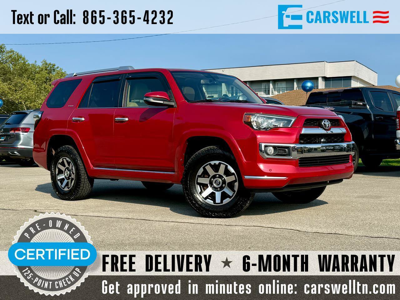 Used 2014 Toyota 4Runner Limited AWD/4WD image 1