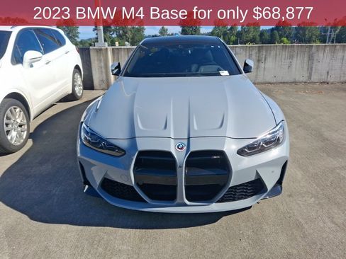Used 2023 BMW M4 Coupe w/ Executive Package RWD image 3
