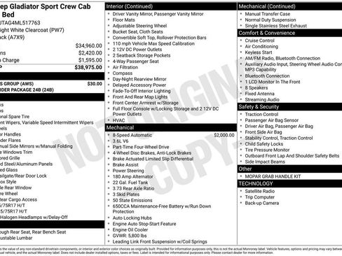 Used 2021 Jeep Gladiator Sport image 47