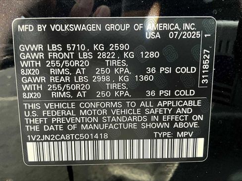 New 2026 Volkswagen Atlas SE image 18