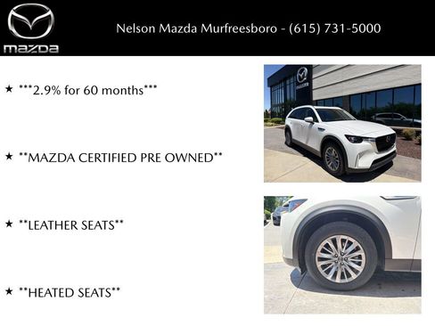 Used 2024 MAZDA CX-90 Plug-In Hybrid w/ Preferred AWD/4WD image 41