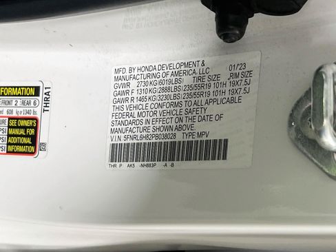 Used 2023 Honda Odyssey Touring image 35