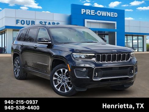 Used 2023 Jeep Grand Cherokee L Overland w/ Rear Seat Video Group I image 1
